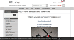 Desktop Screenshot of bel-shop.eu